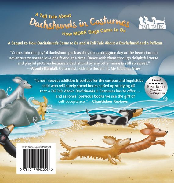 Produktbild: A Tall Tale About Dachshunds in Costumes (Hard Cover)