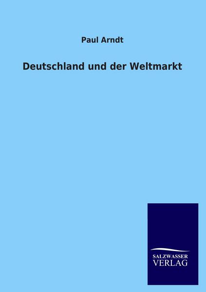 Produktbild: Deutschland und der Weltmarkt