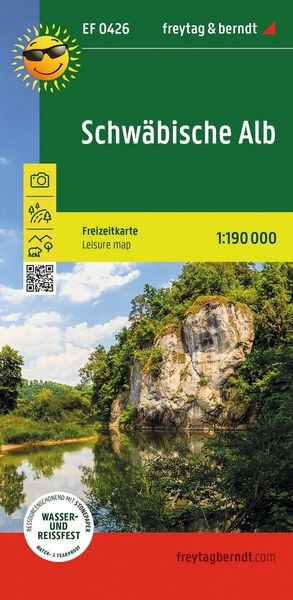Produktbild: Freytag & berndt Freizeitkarte Schw&auml;bische Alb 1:190.000