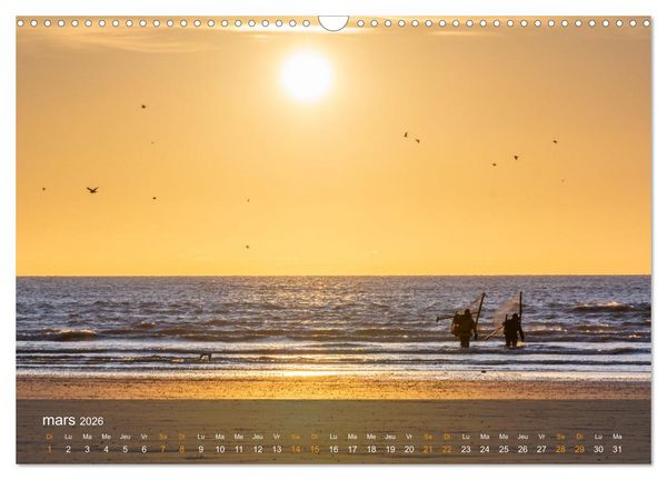 Produktbild: Cayeux-sur-mer en Baie de Somme (Calendrier mural 2026 DIN A3 vertical), CALVENDO calendrier mensuel