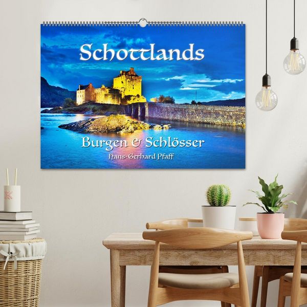 Produktbild: Schottlands Burgen und Schl&ouml;sser (Wandkalender 2026 DIN A2 quer), CALVENDO Monatskalender