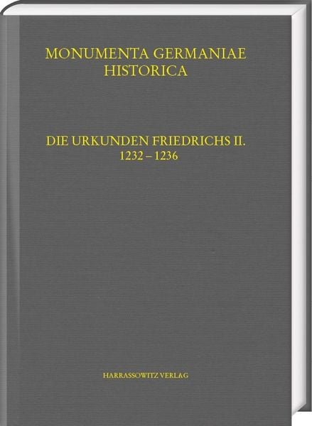 Produktbild: Die Urkunden Friedrichs II.