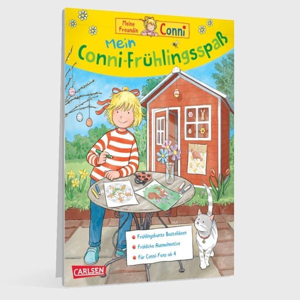Produktbild: Conni Gelbe Reihe (Besch&auml;ftigungsbuch): Mein Conni-Fr&uuml;hlings-Spa&szlig;