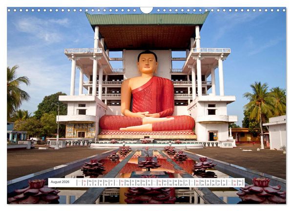 Produktbild: Asien - Sri Lanka (Wandkalender 2026 DIN A3 quer), CALVENDO Monatskalender