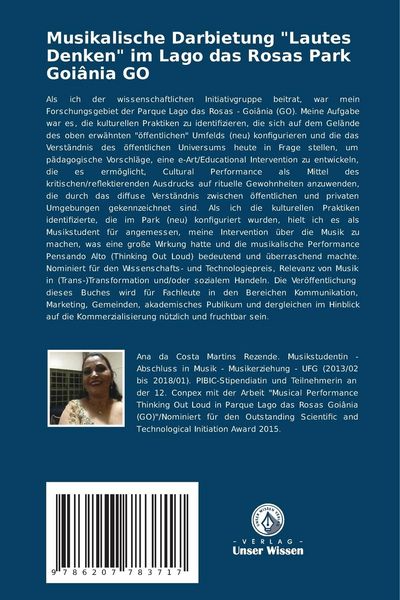 Produktbild: Musikalische Darbietung "Lautes Denken" im Lago das Rosas Park Goi&acirc;nia GO
