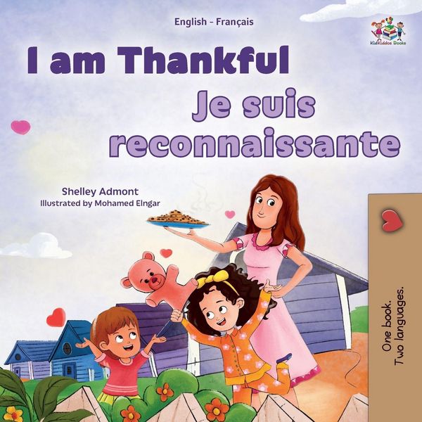Produktbild: I am Thankful (English French Bilingual Children's Book)