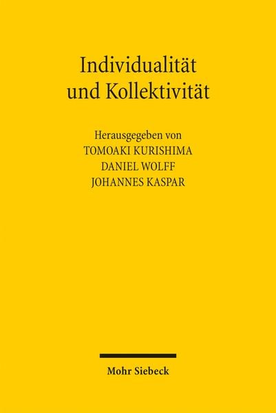 Produktbild: Individualit&auml;t und Kollektivit&auml;t