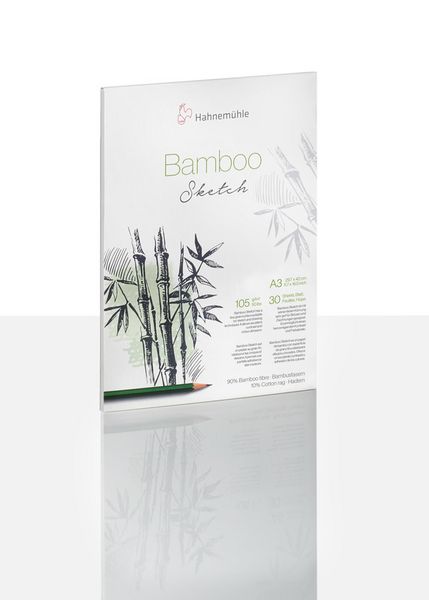 Produktbild: Hahnem&uuml;hle Papier Bamboo Sketch, DIN A 3, 105 g/m&sup2;