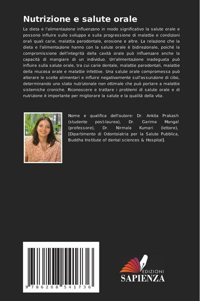 Produktbild: Nutrizione e salute orale