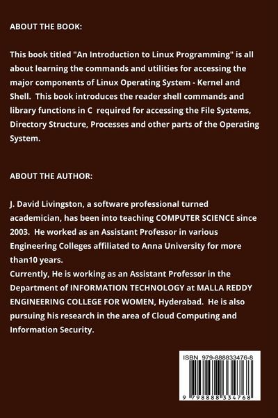 Produktbild: An Introduction to Linux Programming