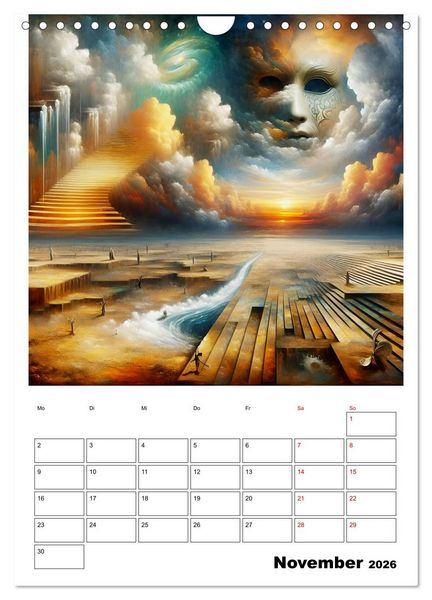 Produktbild: Treppen der Illusionen (Wandkalender 2026 DIN A4 hoch), CALVENDO Monatskalender