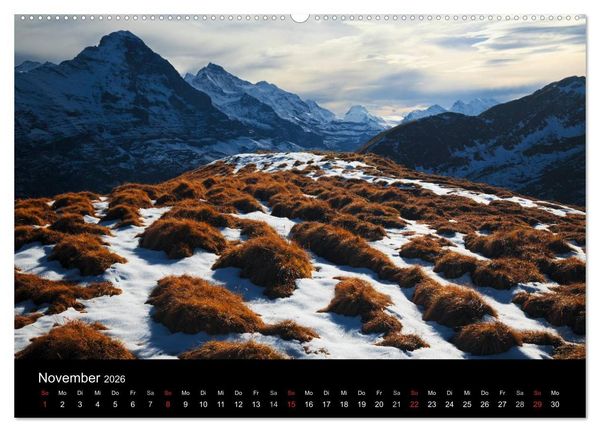 Produktbild: BERNER ALPEN - Natur und Landschaften (Wandkalender 2026 DIN A2 quer), CALVENDO Monatskalender