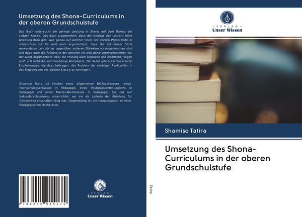 Produktbild: Umsetzung des Shona-Curriculums in der oberen Grundschulstufe