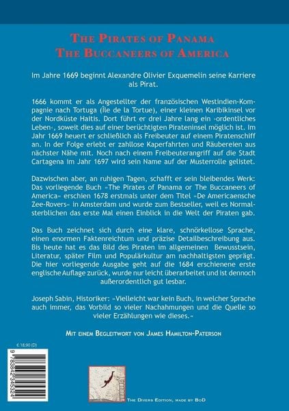 Produktbild: Das wahre Piraten Buch&nbsp;&ndash; The Buccaneers of America