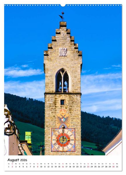 Produktbild: Eine Perle S&uuml;dtirols - Sterzing (Wandkalender 2026 DIN A2 hoch), CALVENDO Monatskalender