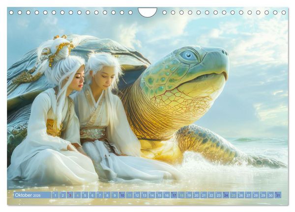 Produktbild: Willkommen im Fantasieland - M&auml;rchenbilder (Wandkalender 2026 DIN A4 quer), CALVENDO Monatskalender