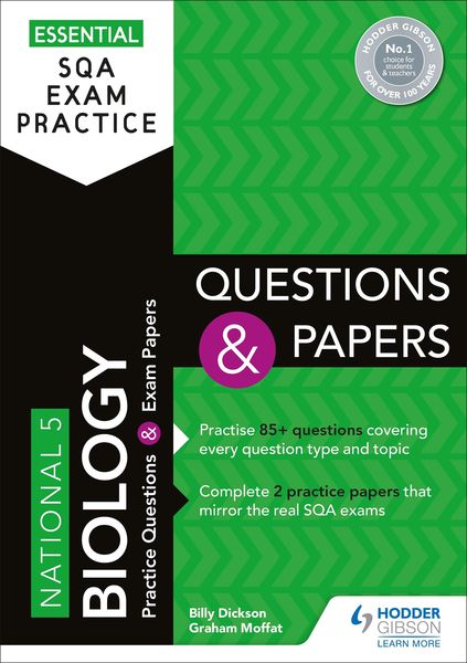 Produktbild: Essential SQA Exam Practice: National 5 Biology Questions and Papers