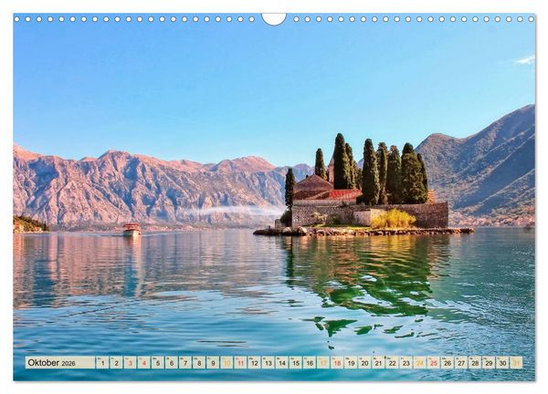 Produktbild: Reise nach Montenegro (Wandkalender 2026 DIN A3 quer), CALVENDO Monatskalender