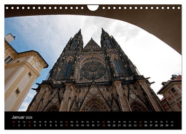 Produktbild: Prager Ansichten (Wandkalender 2026 DIN A4 quer), CALVENDO Monatskalender