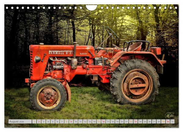 Produktbild: Oldtimer Sch&auml;tze. Ein Traktoren-Kalender (Wandkalender 2026 DIN A4 quer), CALVENDO Monatskalender
