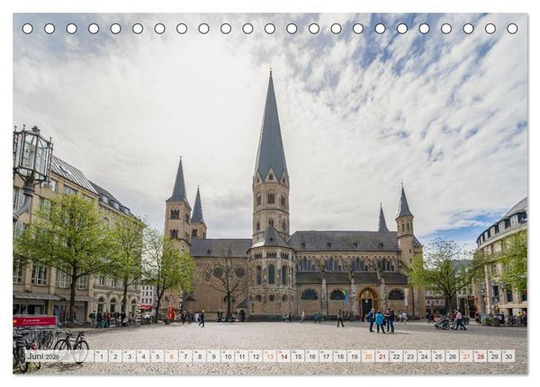 Produktbild: Bonn Impressionen (Tischkalender 2026 DIN A5 quer), CALVENDO Monatskalender