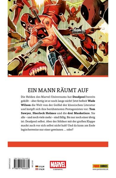 Produktbild: Deadpool killt&sup2; (Pocket Edition)