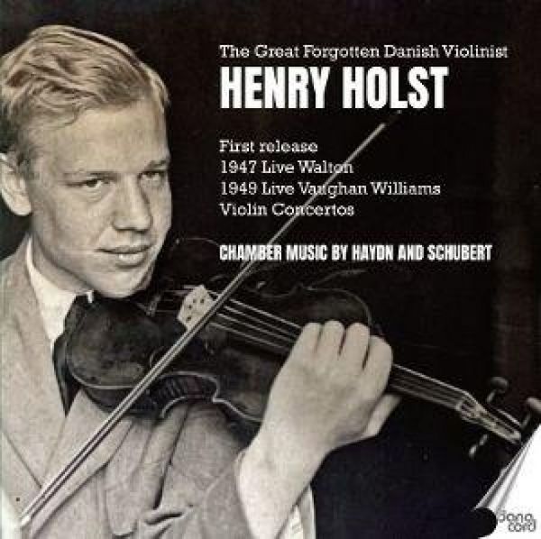Produktbild: The Great Forgotten Danish Violinist Henry Holst