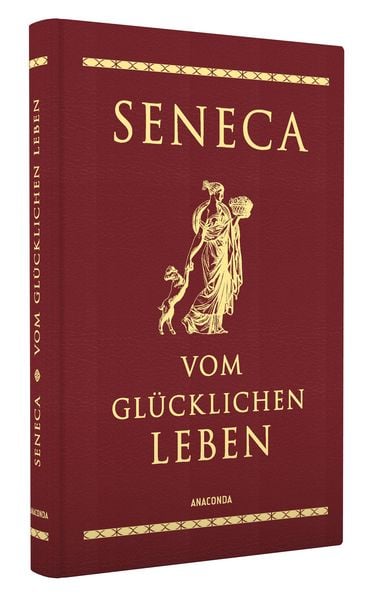 Produktbild: Vom gl&uuml;cklichen Leben (Cabra-Leder-Ausgabe)