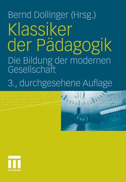 Produktbild: Klassiker der P&auml;dagogik