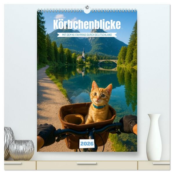 Produktbild: K&ouml;rbchenblicke (hochwertiger Premium Wandkalender 2026 DIN A2 hoch), Kunstdruck in Hochglanz