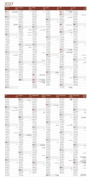Produktbild: Pferde Kalender 2027 - 30x30 - Art12