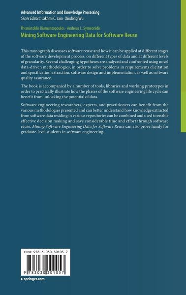 Produktbild: Mining Software Engineering Data for Software Reuse