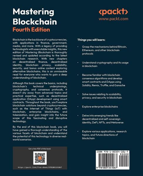 Produktbild: Mastering Blockchain - Fourth Edition