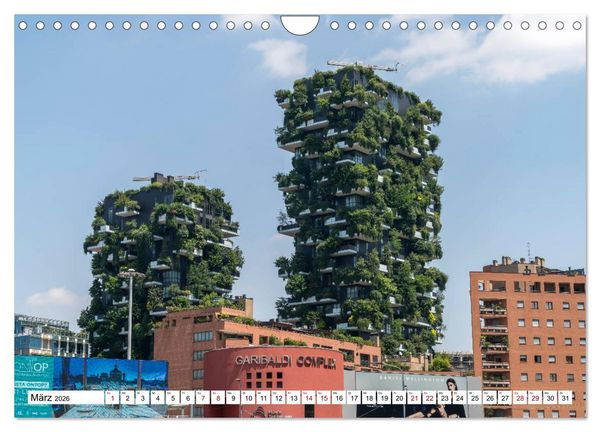 Produktbild: Italien - Mailand (Wandkalender 2026 DIN A4 quer), CALVENDO Monatskalender
