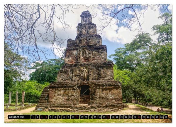 Produktbild: Sri Lanka 2026 Kulturh&ouml;hepunkte (hochwertiger Premium Wandkalender 2026 DIN A2 quer), Kunstdruck in Hochglanz