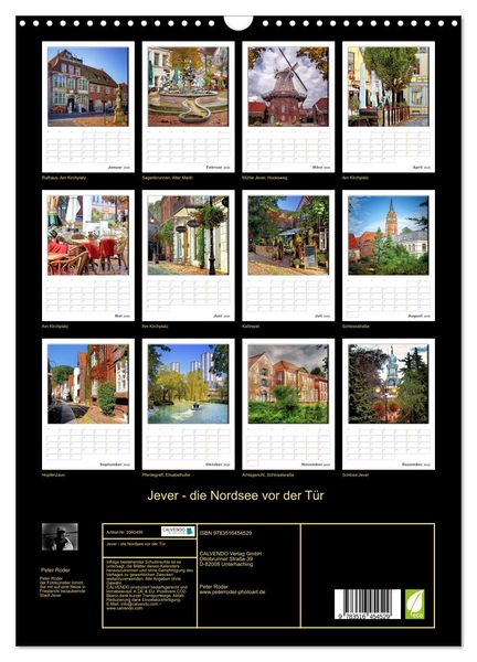 Produktbild: Jever - die Nordsee vor der T&uuml;r (Wandkalender 2026 DIN A3 hoch), CALVENDO Monatskalender