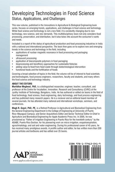 Produktbild: Developing Technologies in Food Science