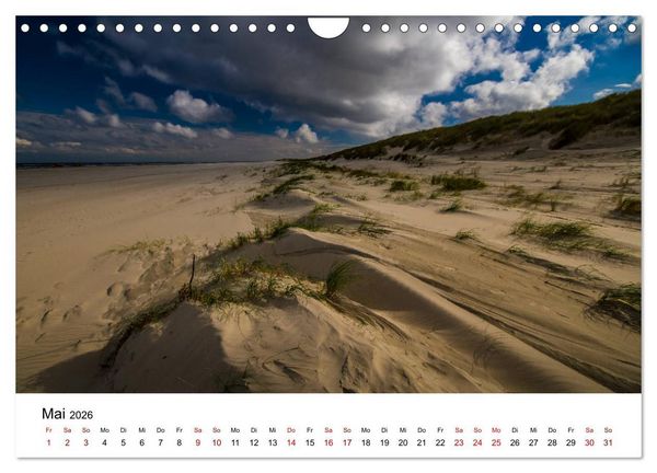 Produktbild: Langeoog &ndash; Ein Herbst auf der Insel des Lebens (Wandkalender 2026 DIN A4 quer), CALVENDO Monatskalender
