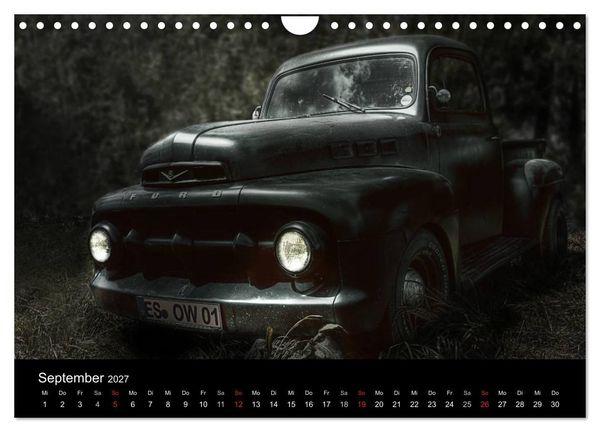 Produktbild: Au&szlig;ergew&ouml;hnliche Autos - Hot Rods (Wandkalender 2027 DIN A4 quer), CALVENDO Monatskalender