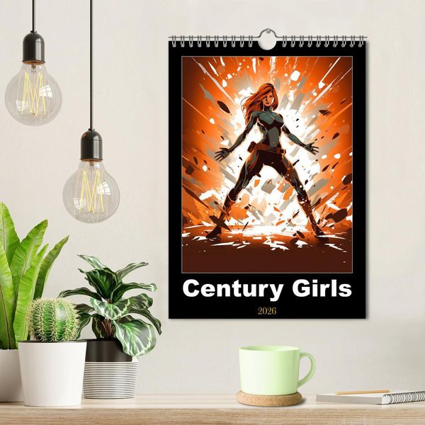 Produktbild: Century Girls (Wandkalender 2026 DIN A4 hoch), CALVENDO Monatskalender