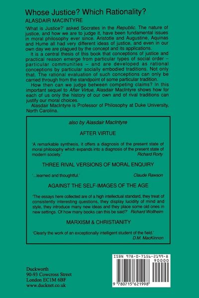 Produktbild: Whose Justice? - Which Rationality?