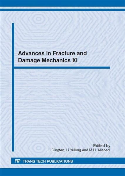 Produktbild: Advances in Fracture and Damage Mechanics XI