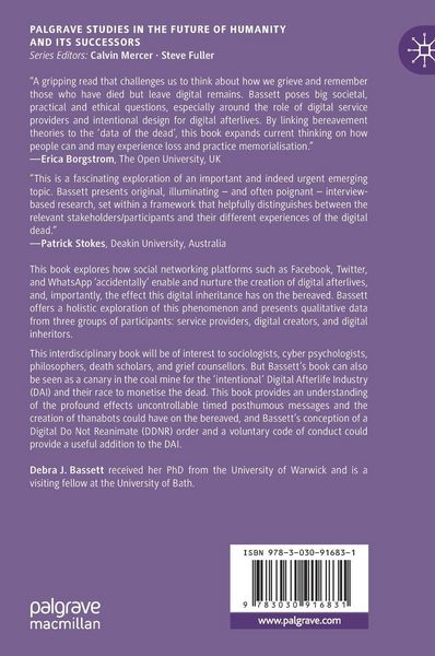 Produktbild: The Creation and Inheritance of Digital Afterlives