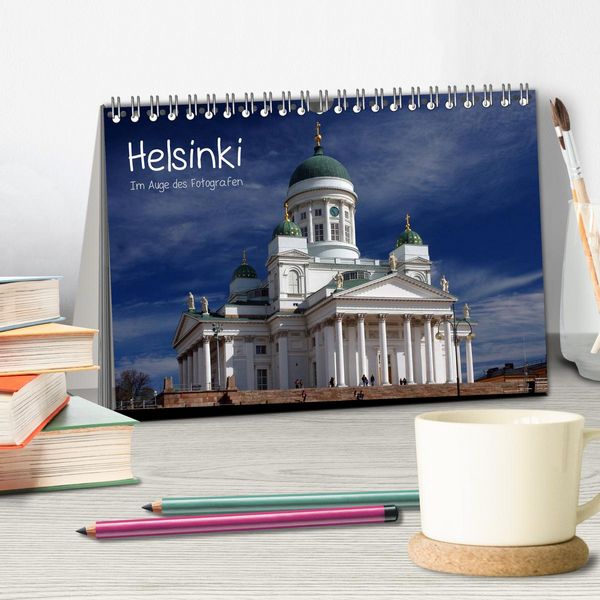 Produktbild: Helsinki im Auge des Fotografen (Tischkalender 2026 DIN A5 quer), CALVENDO Monatskalender