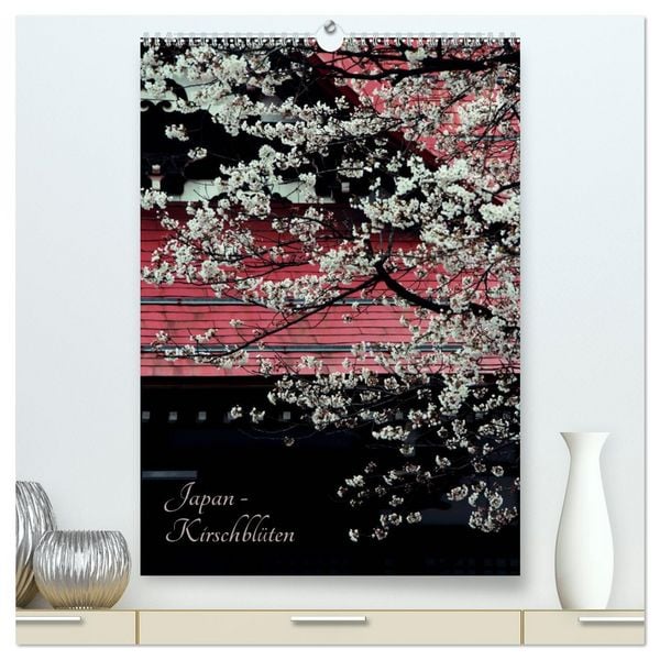 Produktbild: Japan - Kirschbl&uuml;ten (hochwertiger Premium Wandkalender 2026 DIN A2 hoch), Kunstdruck in Hochglanz
