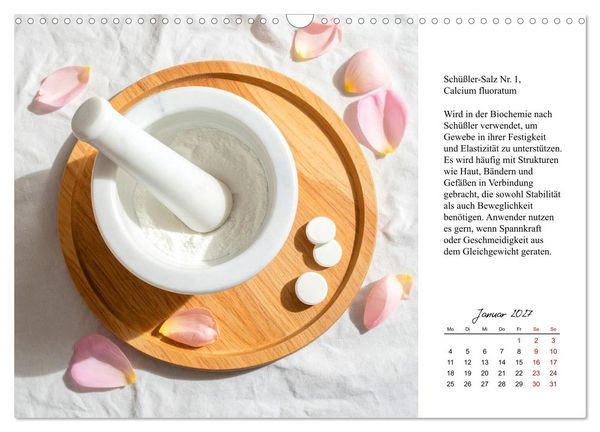 Produktbild: Die Kraft der Mineralbalance (Wandkalender 2027 DIN A3 quer), CALVENDO Monatskalender