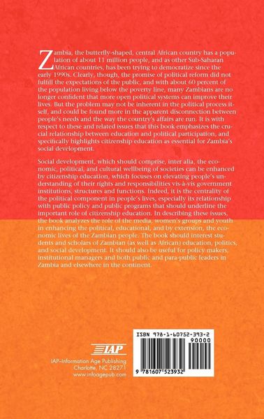 Produktbild: Citizenship Education and Social Development in Zambia (Hc)