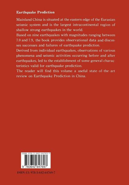 Produktbild: Earthquake Prediction