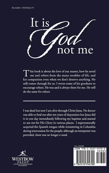 Produktbild: It is God not me