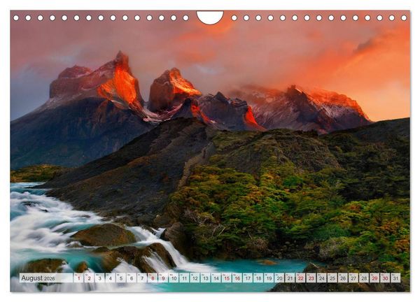 Produktbild: Berge - Die sch&ouml;nsten Gipfel der Welt (Wandkalender 2026 DIN A4 quer), CALVENDO Monatskalender